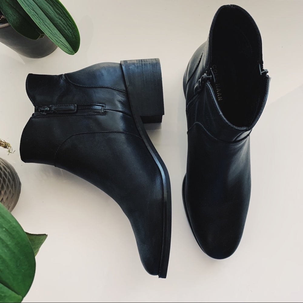 Cole Haan Black Waterproof Chelsea Boots